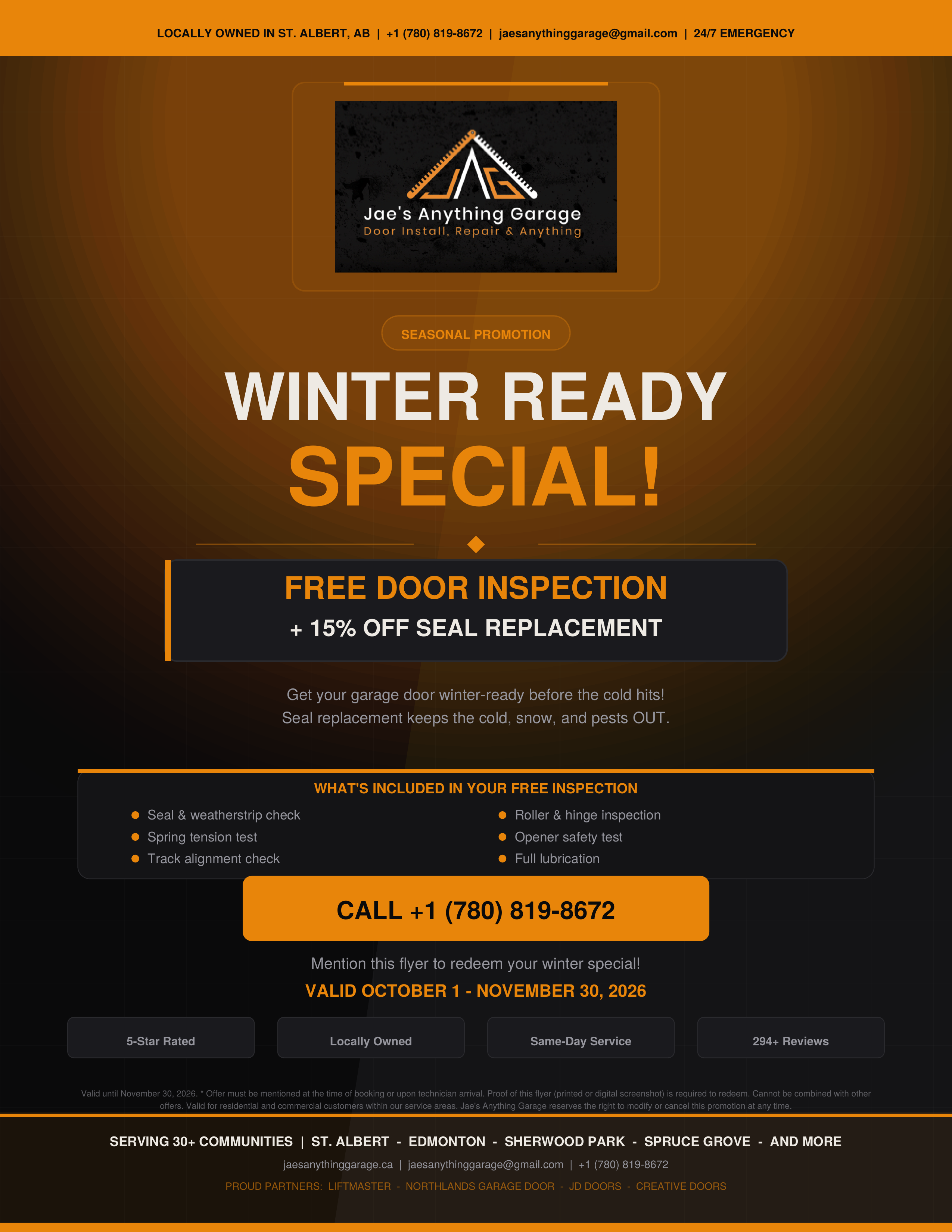 Winter Ready Special Promo